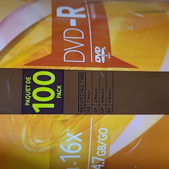 TDK DVD-R 100 Pack 1 - 16x 4.7go - Picture 2 of 4